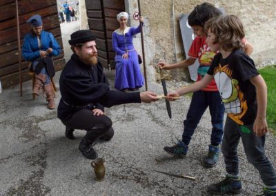 Fête de la Saint-Jean au château de Gruyères, le 22 juin 2019 © Lib/Alain Wicht
