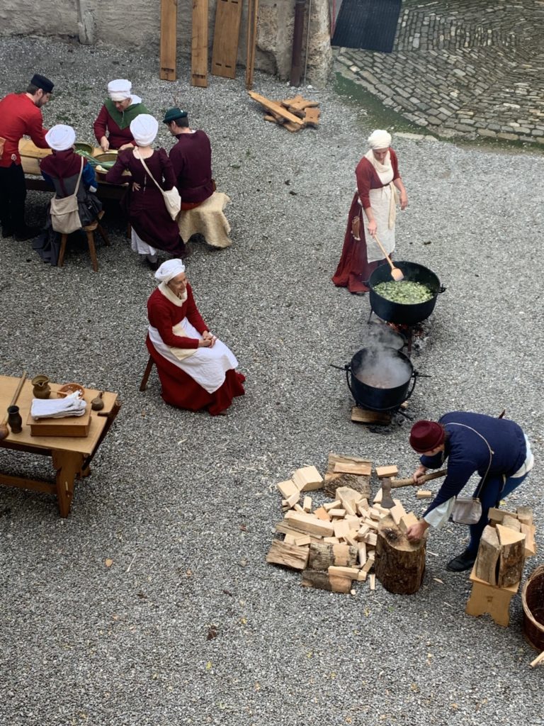 Crédit photo: Château de Gruyères. Journée des Châteaux suisses à Gruyères, 03.10.2021