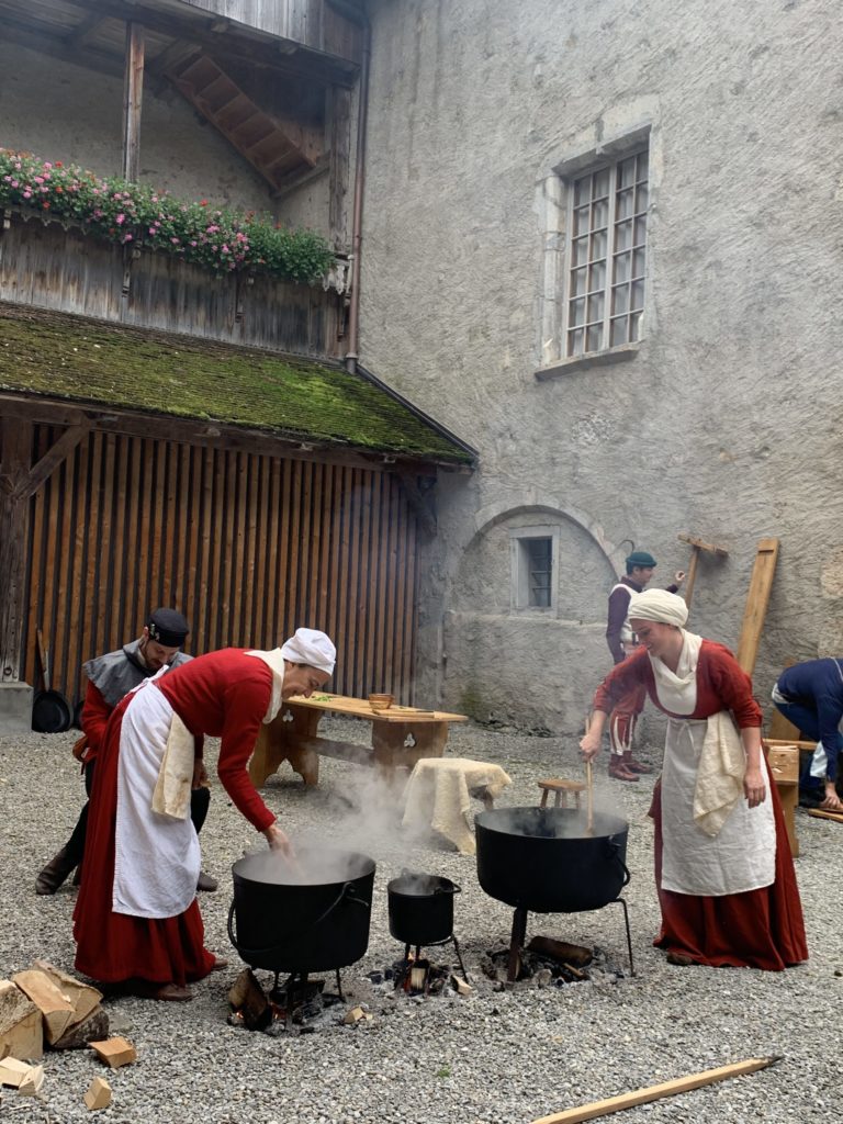 Crédit photo: Château de Gruyères. Journée des Châteaux suisses à Gruyères, 03.10.2021