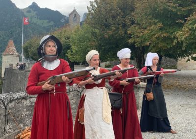 Crédit photo: Château de Gruyères. Journée des Châteaux suisses à Gruyères, 03.10.2021