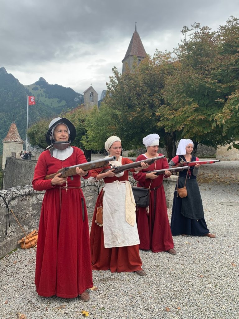 Crédit photo: Château de Gruyères. Journée des Châteaux suisses à Gruyères, 03.10.2021