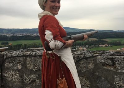 Crédit photo: Compagnie des Quatre Lunes. Journée des Châteaux suisses à Gruyères, 03.10.2021