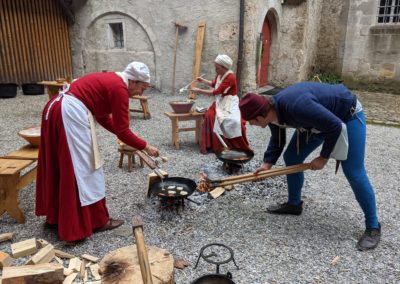 Crédit photo: Compagnie des Quatre Lunes. Journée des Châteaux suisses à Gruyères, 03.10.2021