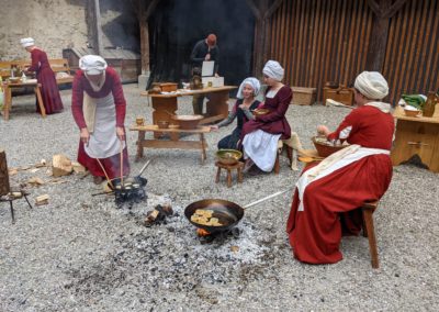 Crédit photo: Compagnie des Quatre Lunes. Journée des Châteaux suisses à Gruyères, 03.10.2021